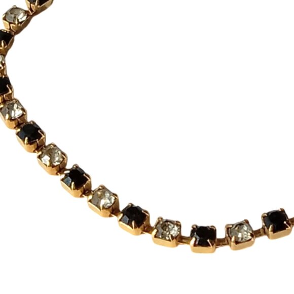 Vintage Rhinestone Tennis Bracelet - Picture 8 of 16